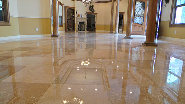 Travertine Polishing